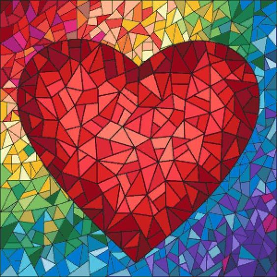 “Mosaic Hearts”